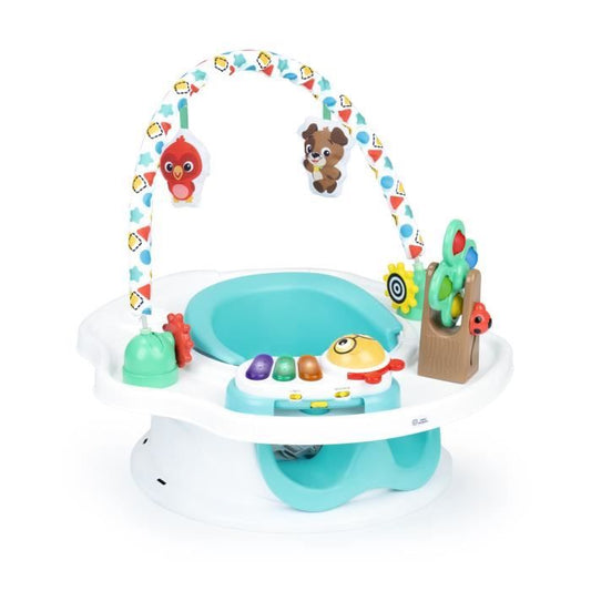BABY EINSTEIN SuperSeat 3 in 1 Activity Seat - Table Booster Seat with Play Arch with Interactive Toys
