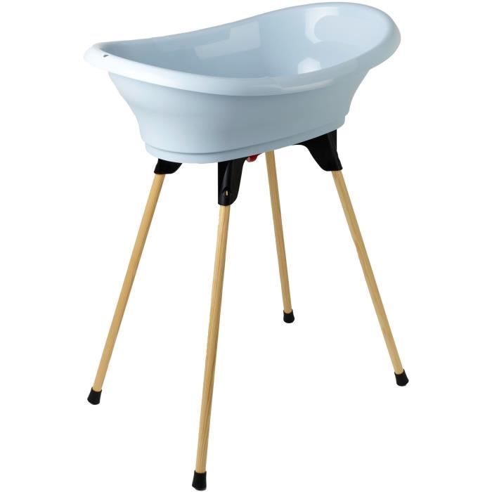 Thermobaby Vasco Thermobaby 5 in 1 blue flower bathtub - Made in France