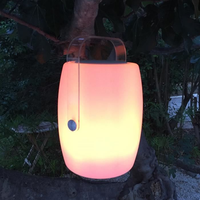 LUMISKY Outdoor Music Lamp with Speaker - 21 x 21 x 31 cm