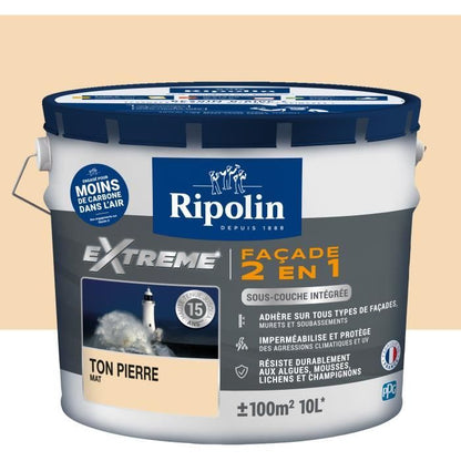 RIPOLIN EXTREME PROTECTION FACADE STONE TONE Matte 10 L