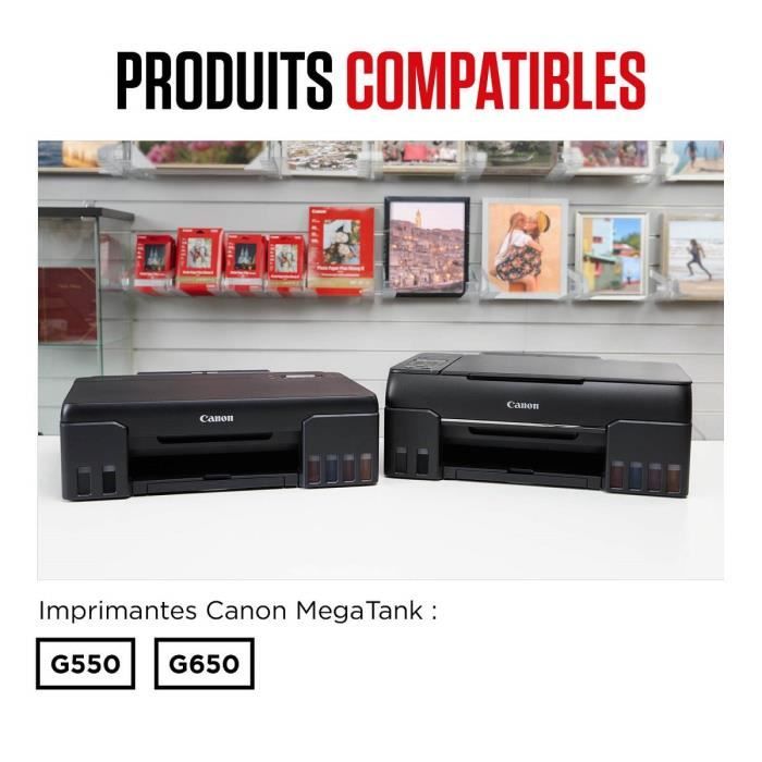 Ink bottle - Canon - GI -53R - Red - Pixma G650 and G550 compatibility - (4717C001)