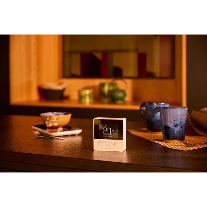 Pure connected thermostat with receiver - HOME PILOT - Connected heating | Energy savings