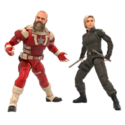 Marvel Legends Thunderbolts Yelena Belova & Red Guardian pack 2 figures