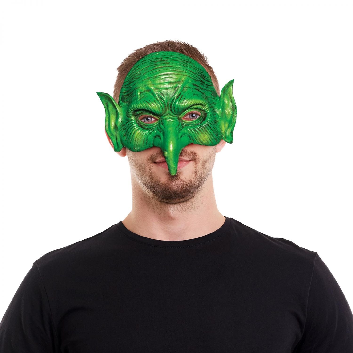 Goblin Adjustable Foam Adult Costume Half Mask