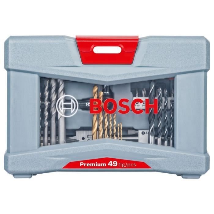 BOSCH Accessories - 49-piece premium screwdriver set