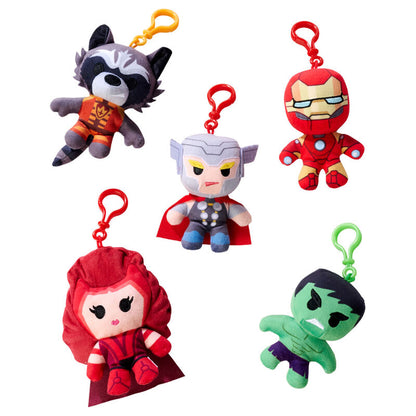 Marvel assorted plush keychain 10cm