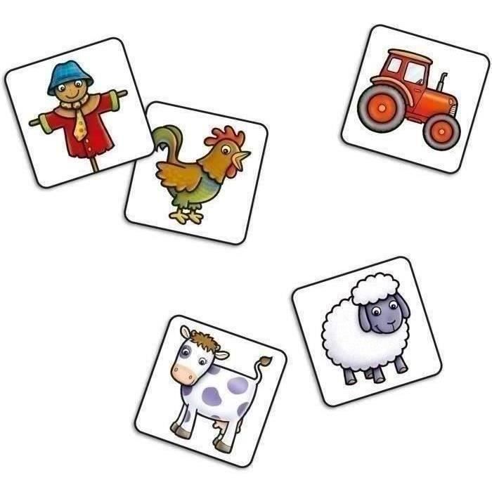 Old MacDonald Lotto - Memo Game - ORCHARD