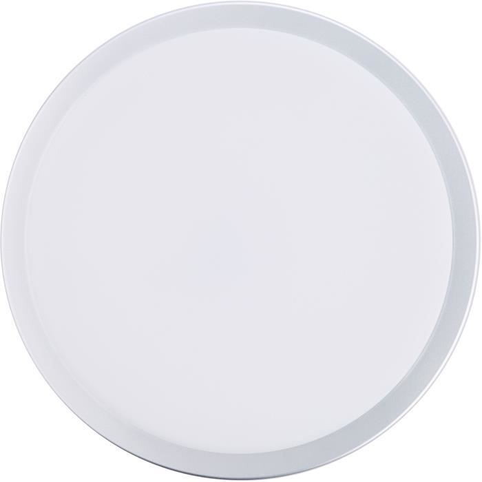 Exterior ceiling light Devora Silver Color Integrated LED