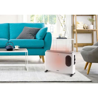 Heating convector - DOMO - DO7351CH - 2000 W - White - 54 x 37.5 x 17.2 cm