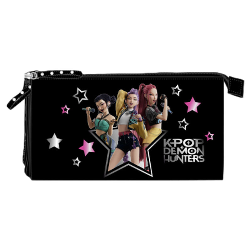 Demon Hunters Kpop Energy triple pencil case