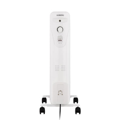 Electric oil bath radiator - 2000 watts - Oceanic - 3 powers - 9 elements - Mobile - White