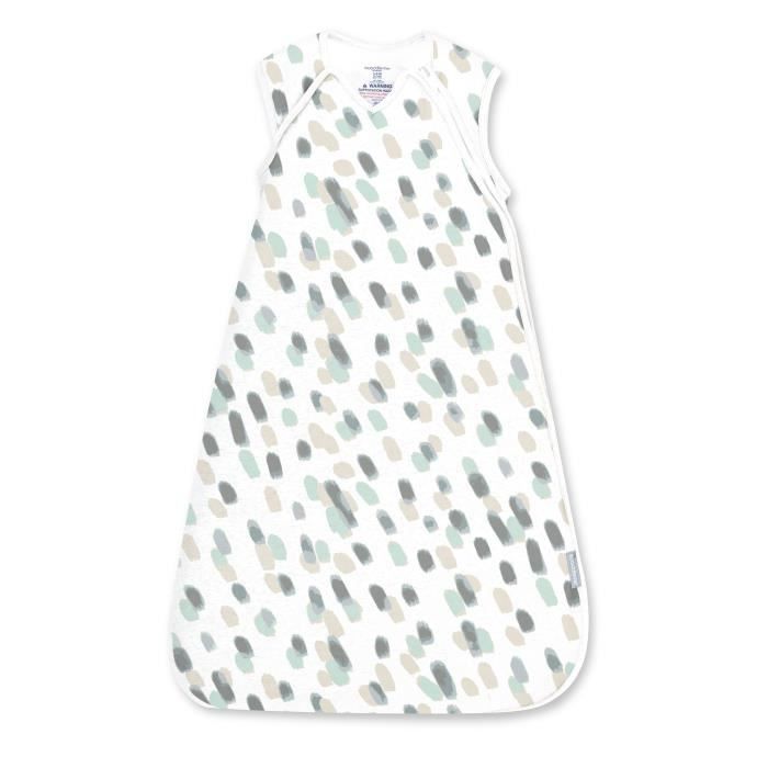 INGENUITY, Swaddling Sleeping Bag, Polka Dot Sleeping Bag, for Summer TOG 0.5 Adjustable from 3 to 18 months Oeko-Tex certified