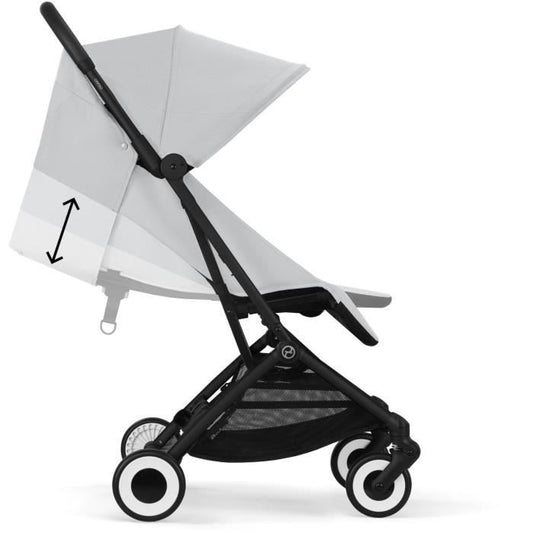 CYBEX - Ultra-compact and comfortable stroller - ORFEO - 4 wheels - Fog Grey
