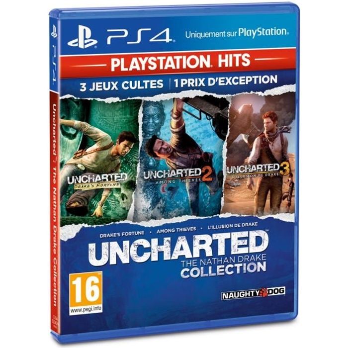 Uncharted : The Nathan Drake Collection PlayStation Hits Jeu PS4
