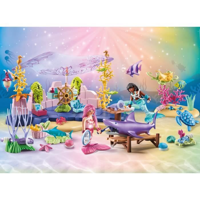 PLAYMOBIL 71499 Mermaid Pet Care Center
