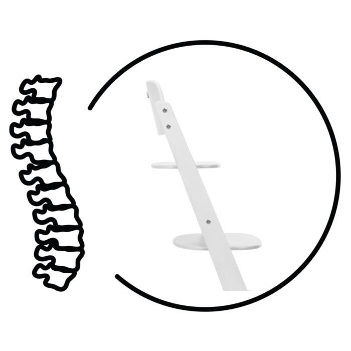 CYBEX IRIS High Chair - Wood - All White