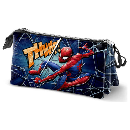 Marvel Spiderman Skills triple pencil case