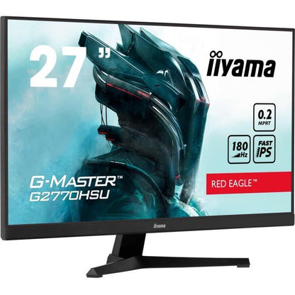 PC screen - IIYAMA - G2770HSU-B6 - 27 IPS FHD 1920 x 1080 - 0.2ms - 180Hz - HDMI DP - Black