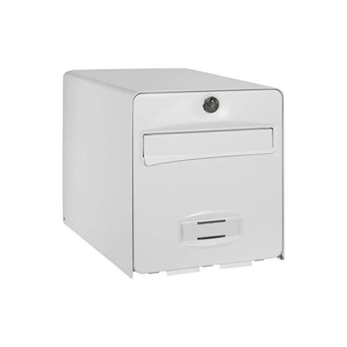 Burg Wachter Balthazar Galvanized Steel Balthazar Box - 1 Door - White