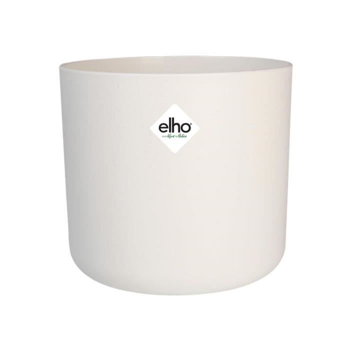 ELHO B.for Soft Round flower pot 35 - White - Ø 35 x H 32 cm - interior - 100% recycled