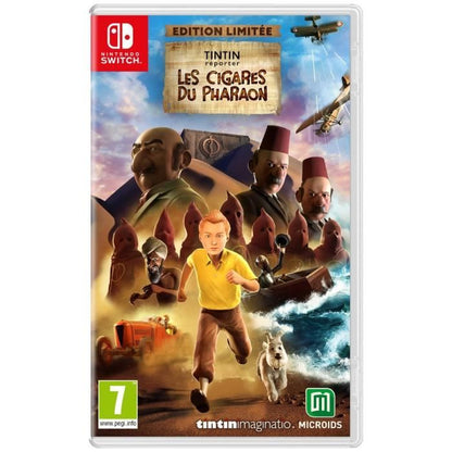 Tintin Reporter: Cigars of the Pharaoh - Nintendo Switch Game - Limited Edition