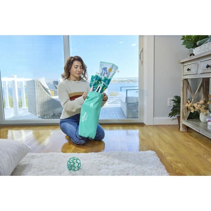 DISNEY BABY - STITCH - Foldable booster seat, Lightweight and easy to clean, Carry bag included