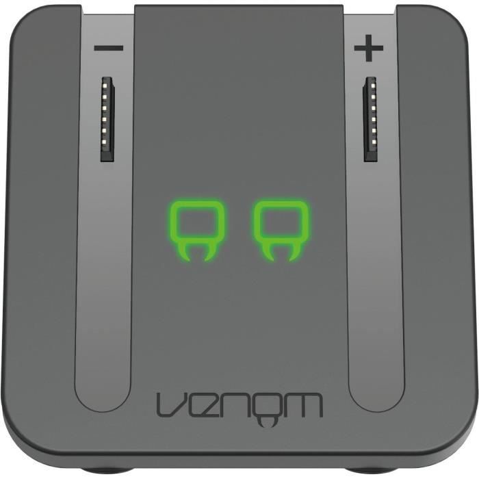 Dual Charging Station - VENOM - For Nintendo Switch Joy-Con 2 - Black