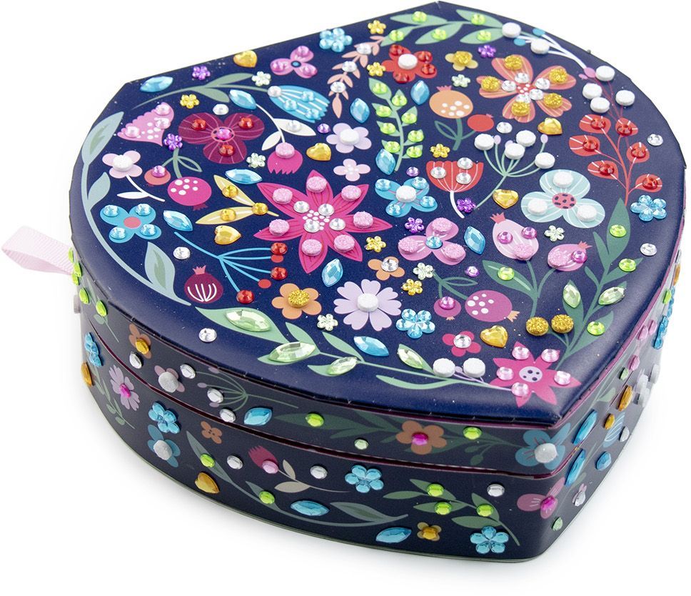 Sycomore - Heart jewelry box Dimensions: 20 x 6 x 18.5 cm to personalize
