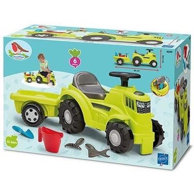 Tractor tractor carrier 85 cm garni ecoiffier