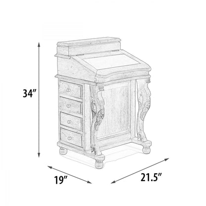 Farmhouse Davenport Desk
