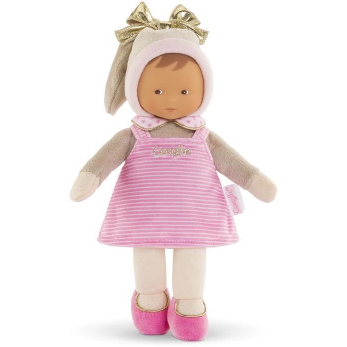 My Doudou COROLLE - Miss Rayée Reves d'Etoiles - 25 cm - small doll - vanilla scent - from birth