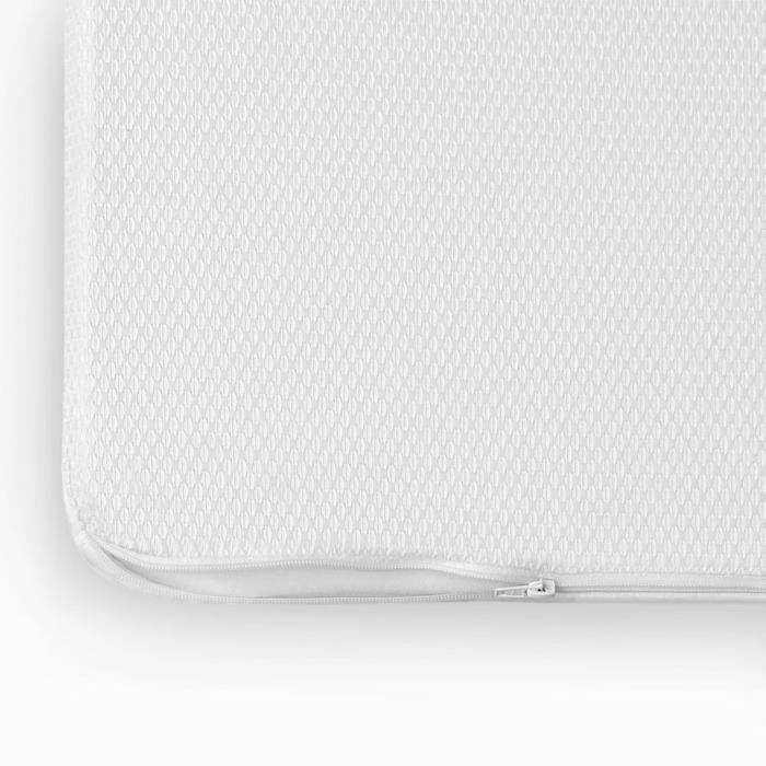 Mattress topper 160x200cm - Tri-technology 7cm - DEKO DREAM