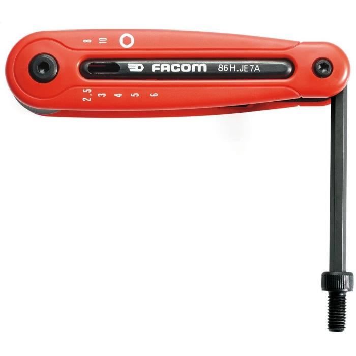 FACOM Set of 7 male keys