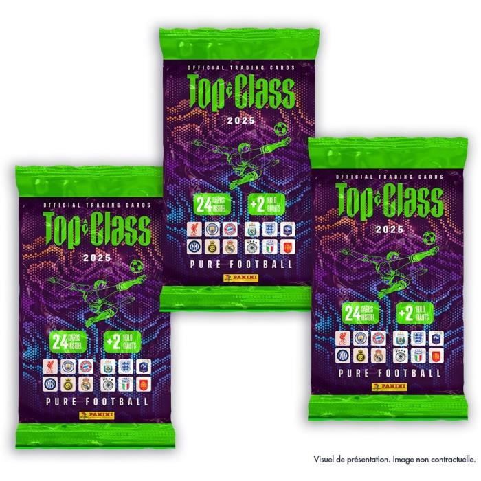 Starter Pack - PANINI - FIFA TOP CLASS 2025 TC - Binder - Magazine - 3 pockets