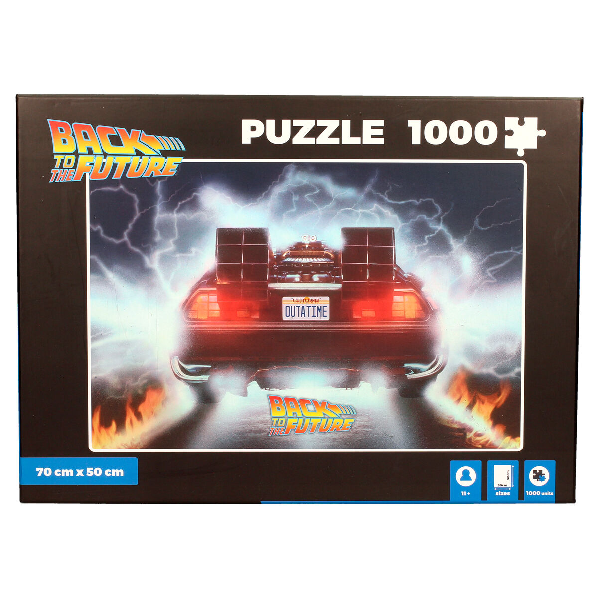 Back to the Future Delorean Out a Time puzzle 1000pcs