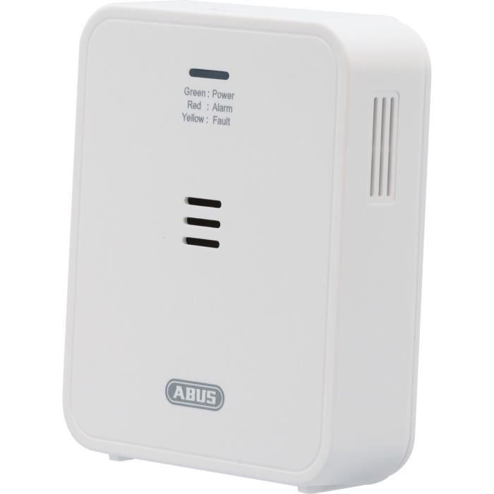 Smoke detector - ABUS - COWM370 - Connectable - 85 dB alarm - 40 m² protection - 10-year lithium battery