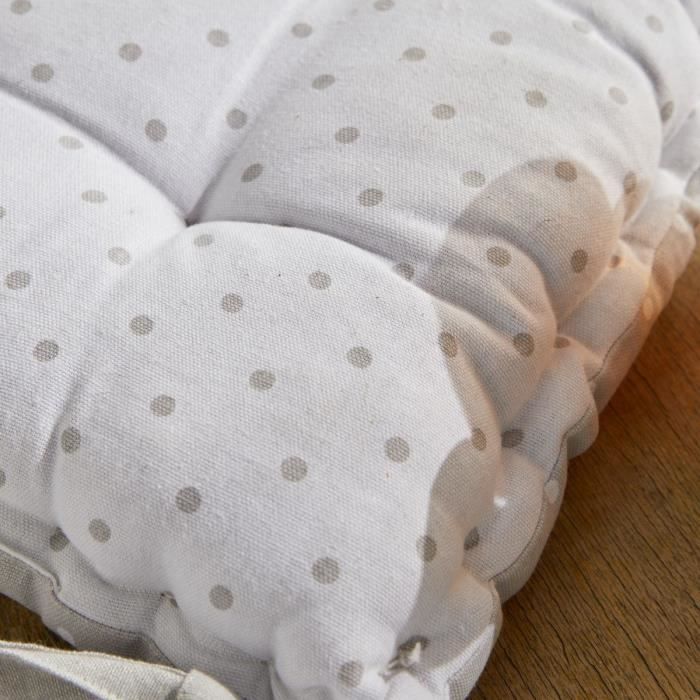 Quilted seat - TODAY - CHARME - Constance print - 40 x 40 cm