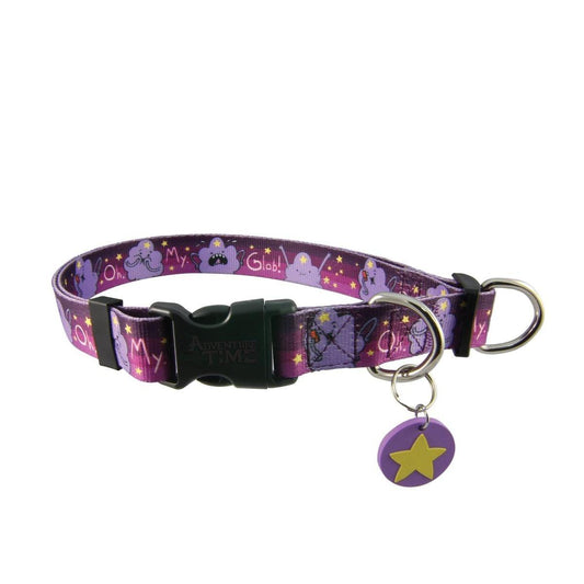 Adventure Time Lumpy Space Princess OMGlob Adjustable Nylon Dog Collar: Large