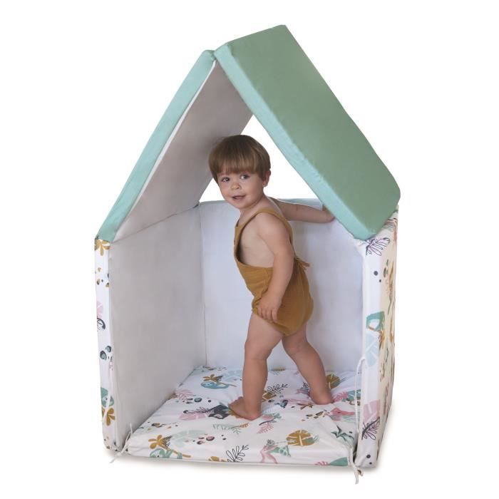 TINEO Maxi Rug Malin Jungle Buddies 5 in 1 - Evolutive - Removable cover - 180x200 cm - New collection