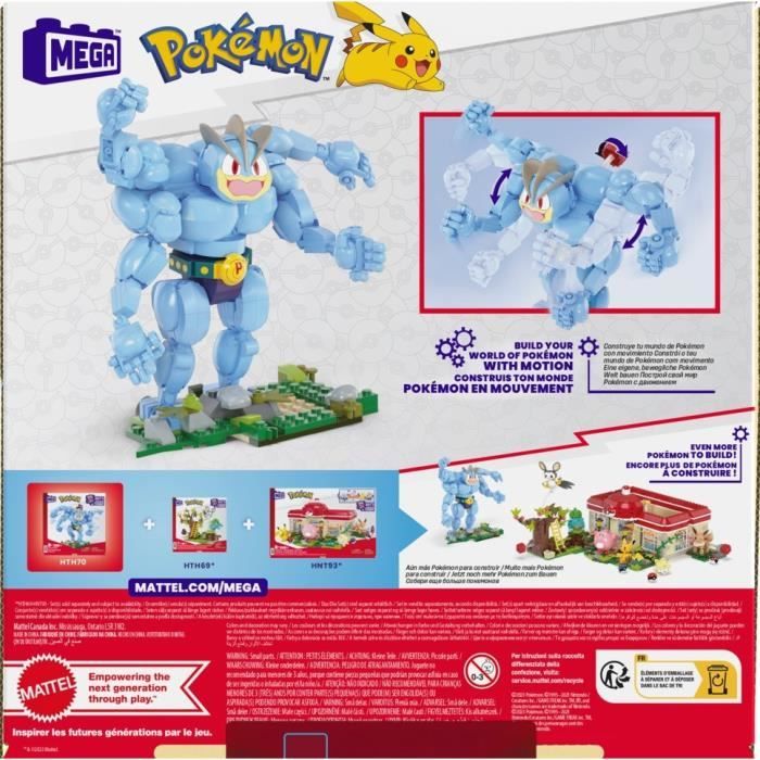 MEGA-Pokémon-Mackogneur-Articulated figure 401 pieces HTH70