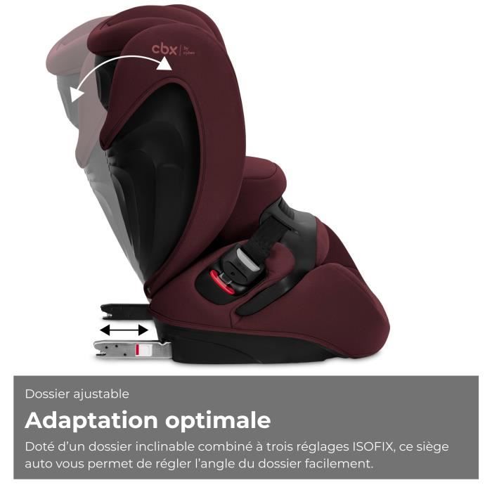 CBX BY CYBEX - Car seat Gr. 1/2/3 Pallas B i-Size Rumba Red-Dark Red - Red