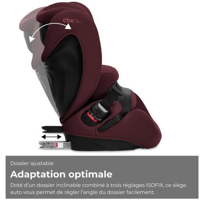 CBX BY CYBEX - Car seat Gr. 1/2/3 Pallas B i-Size Rumba Red-Dark Red - Red