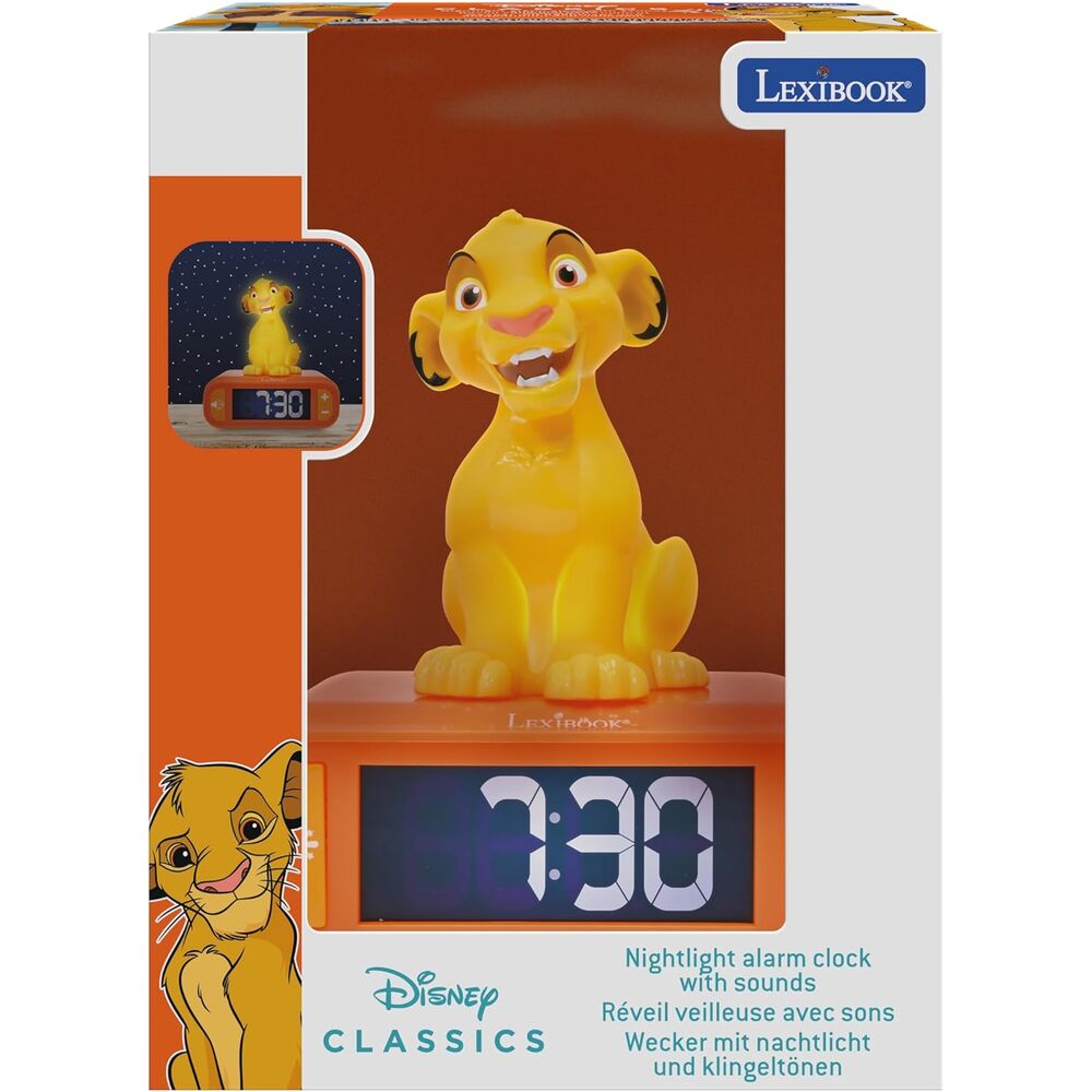 Disney The Lion King Digital alarm clock night light