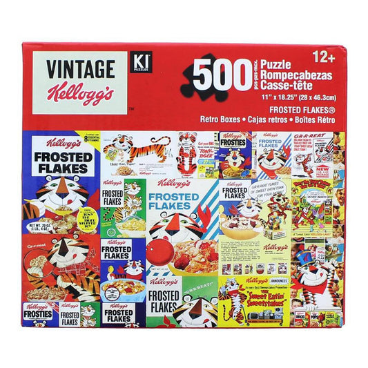 Kellogg's Vintage Frosted Flakes 500 Piece Jigsaw Puzzle