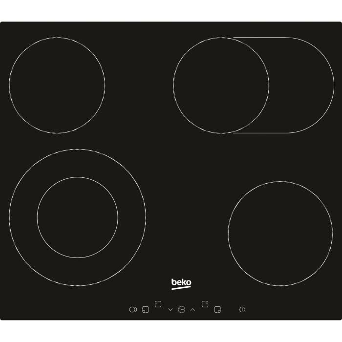 BEKO HIC 64403 T 4 burner glass ceramic hob