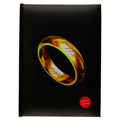 The Lord of the Rings unique ring light notebook
