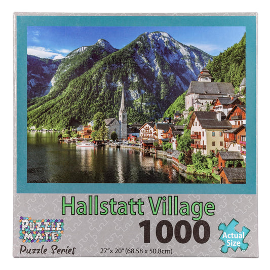 Hallstatt Village 1000 Piece Jigsaw Puzzle