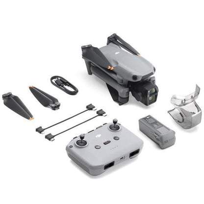 Drone - DJI - Air 3S (- DJI - RC-N3) - Dual 1 CMOS Camera and 70mm Telecamera - 14 Stops of Dynamic Range - Intelligent RTH