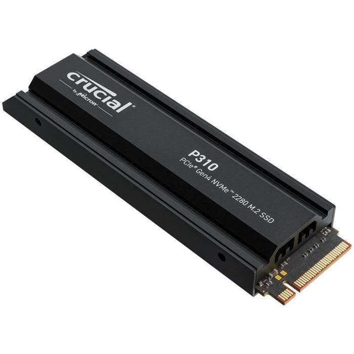 CRUCIAL - P310 - Internal SSD - 2TB - Gen4 - NVMe M.2 - Up to 7100 MB/s