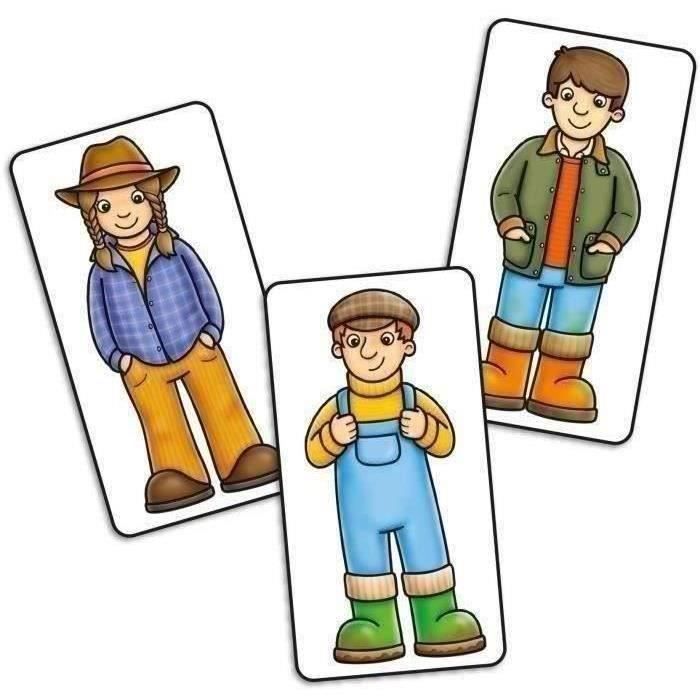 Old MacDonald Lotto - Memo Game - ORCHARD